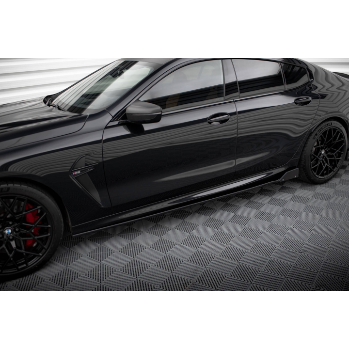 Dokładki Progów V.1 + Flaps BMW M8 Gran Coupe F93 / 8 Gran Coupe M-Pack G16