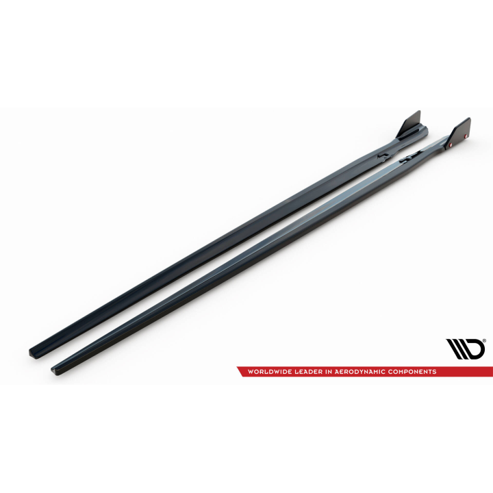 Dokładki Progów V.1 + Flaps BMW M8 Gran Coupe F93 / 8 Gran Coupe M-Pack G16