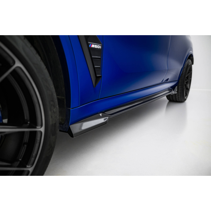 Karbonowe Splittery Boczne Prepreg BMW X5 M F95 Facelift
