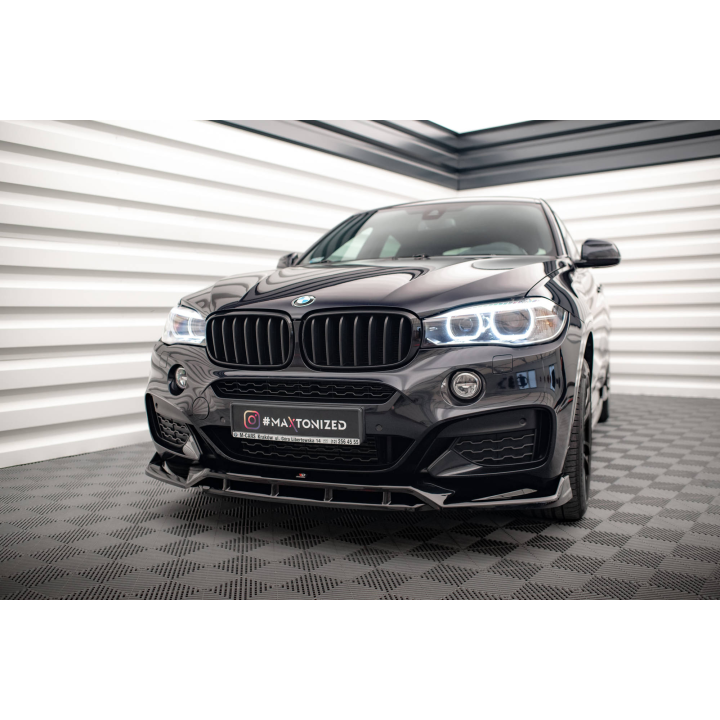 Splitter Przedni V.3 BMW X6 M-Pack F16