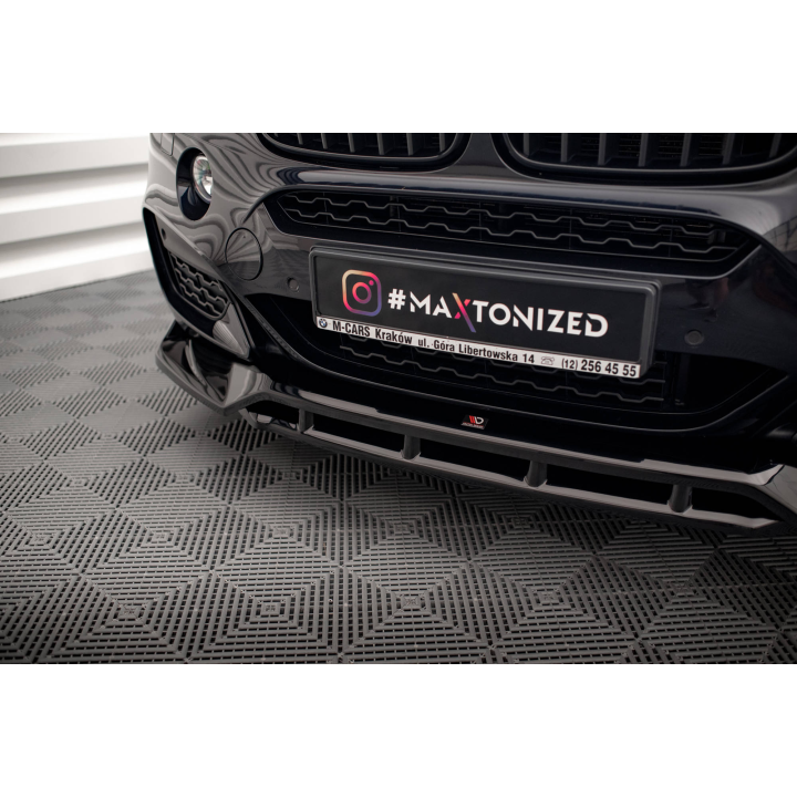 Splitter Przedni V.3 BMW X6 M-Pack F16