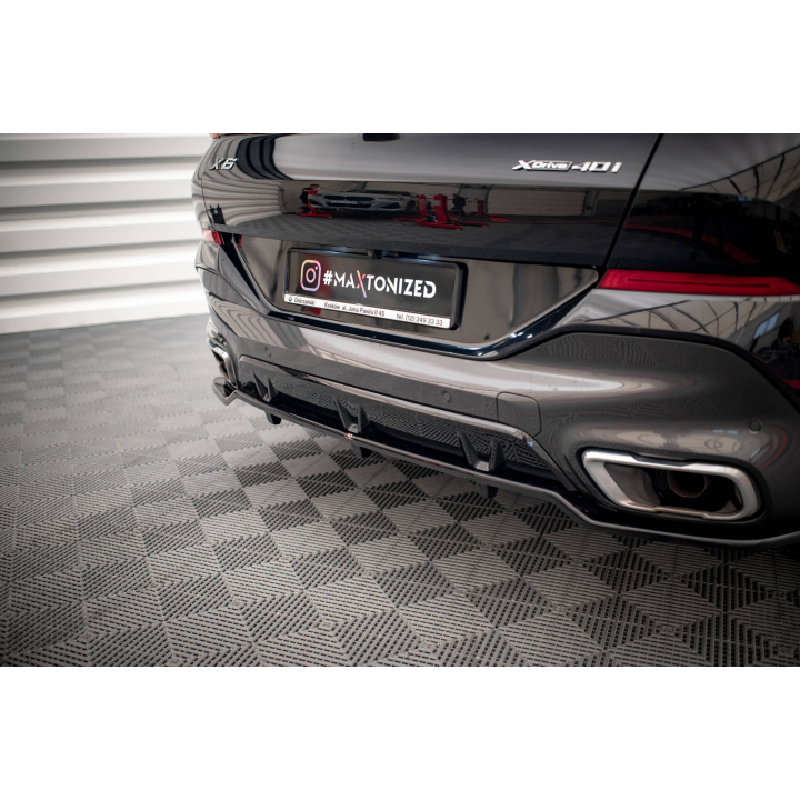 Splitter Tylny (Z Dyfuzorem) V.2 BMW X6 M-Pack G06