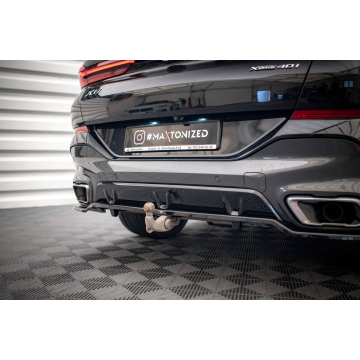 Splitter Tylny (Z Dyfuzorem) V.3 BMW X6 M-Pack G06