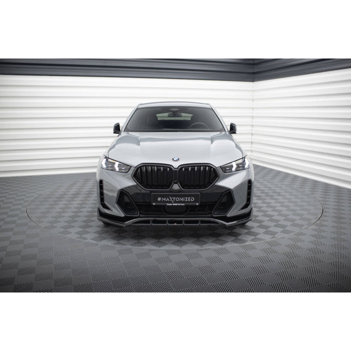 Splitter Przedni V.2 BMW X6 M-Pack G06 Facelift