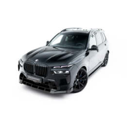 Karbonowy Splitter Przedni Prepreg BMW X7 M-Pack G07 Facelift
