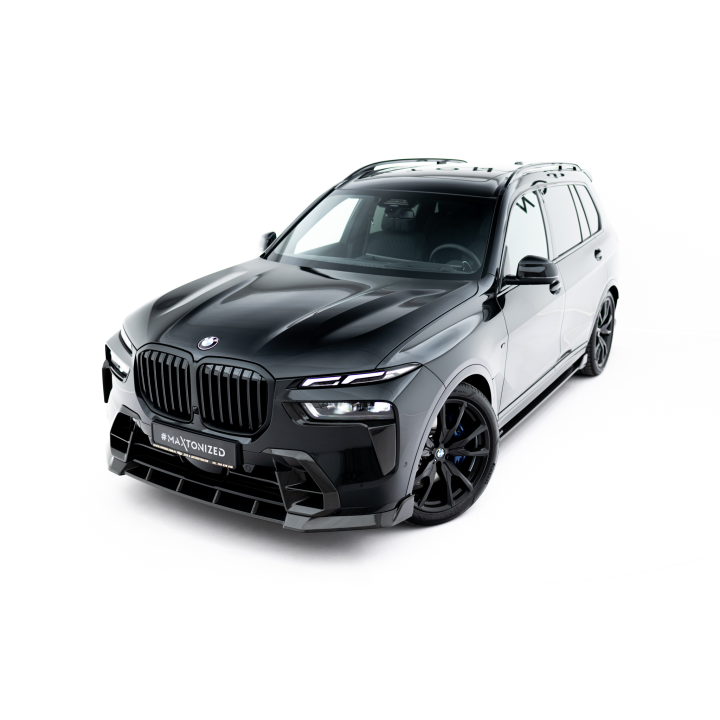 Karbonowy Splitter Przedni Prepreg BMW X7 M-Pack G07 Facelift