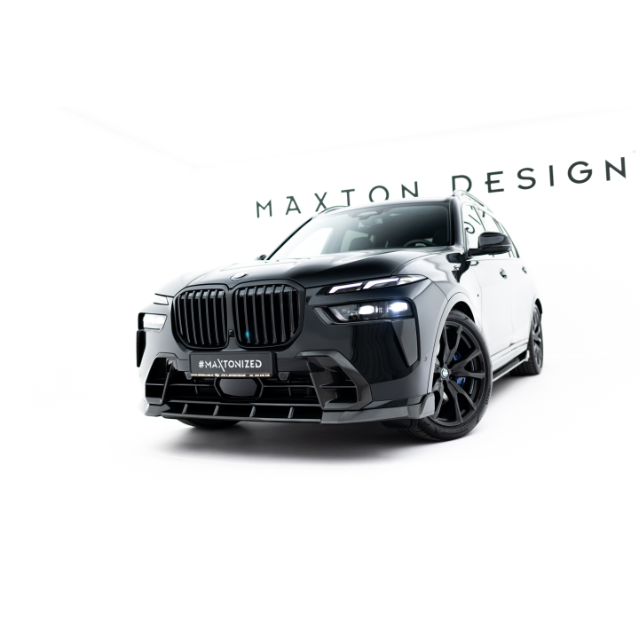 Karbonowy Splitter Przedni Prepreg BMW X7 M-Pack G07 Facelift