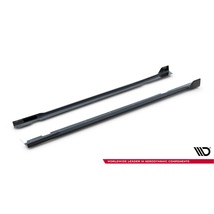 Karbonowe Splittery Boczne Prepreg BMW X7 M-Pack G07