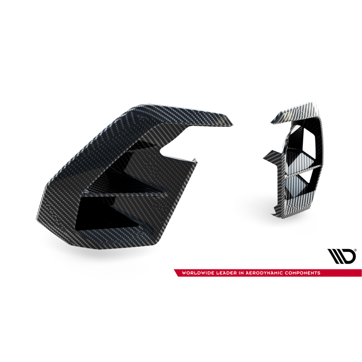 Karbonowe Wloty Powietrza W Zderzaku Przednim Prepreg BMW X7 M-Pack G07 Facelift