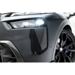 Karbonowe Nakładki Na Wloty Powietrza Przedniego Zderzaka Prepreg BMW X7 M-Pack G07 Facelift