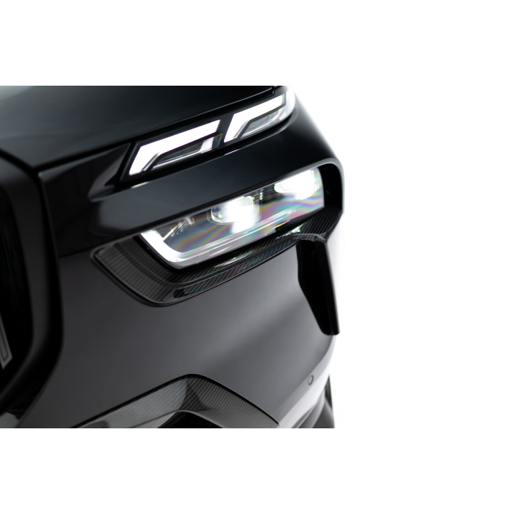 Karbonowe Nakładki Na Wloty Powietrza Przedniego Zderzaka Prepreg BMW X7 M-Pack G07 Facelift