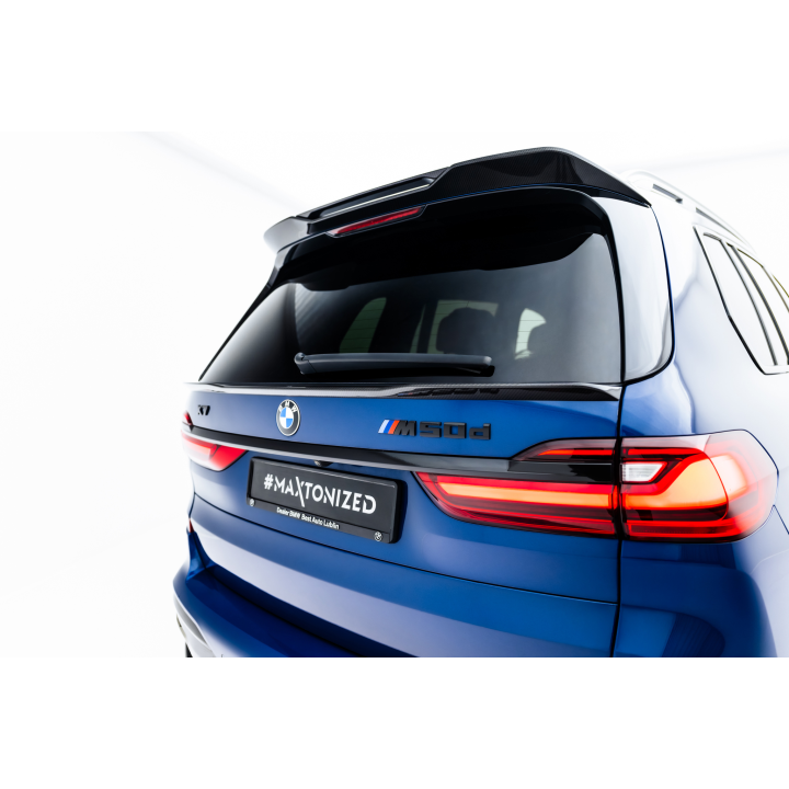 Karbonowy Spoiler Tylnej Klapy (Dolny) Prepreg BMW X7 M-Pack G07 Facelift