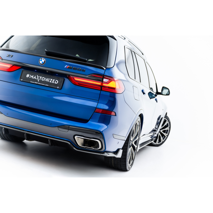 Karbonowy Dyfuzor Tylny Prepreg BMW X7 M-Pack G07 / G07 Facelift (wersja z hakiem)