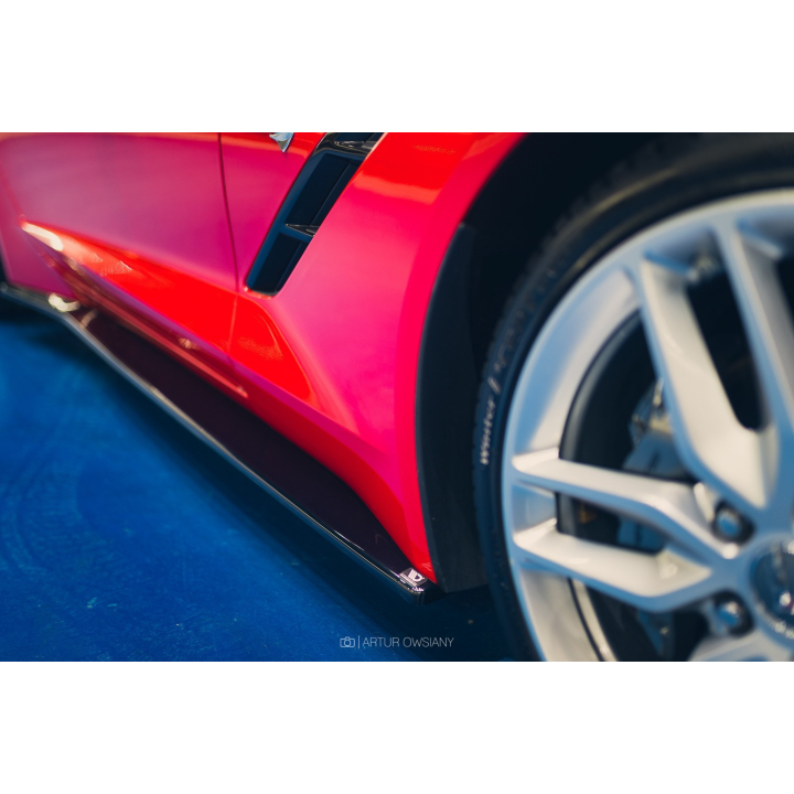 Dokładki Progów V.1 Chevrolet Corvette Stingray C7