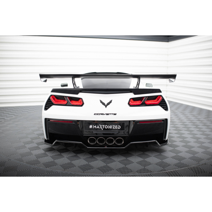 Karbonowy Spoiler Z Wewnętrznymi Wspornikami Chevrolet Corvette Stingray / Grand Sport C7