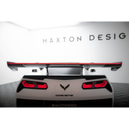 Karbonowy Spoiler Z Górnymi Mocowaniami + LED Chevrolet Corvette Stingray / Grand Sport C7
