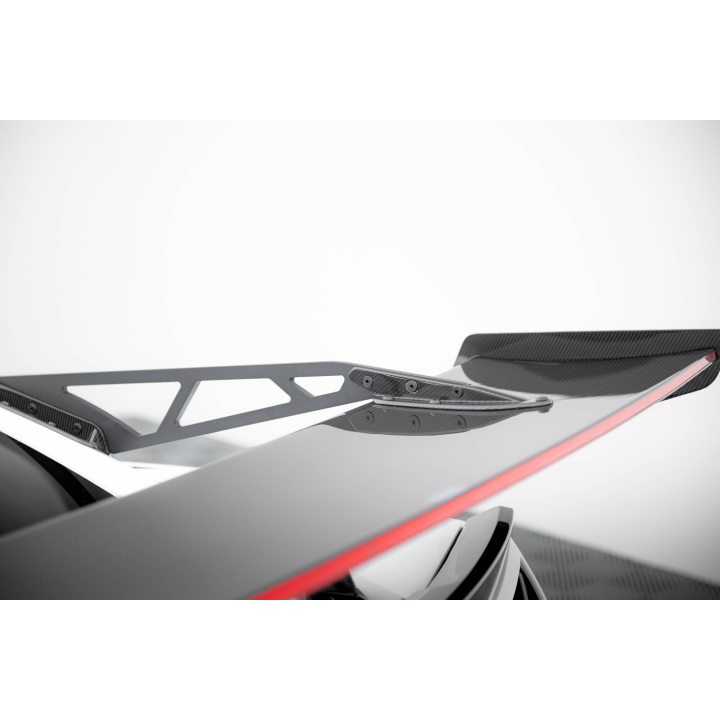 Karbonowy Spoiler Z Górnymi Mocowaniami + LED Chevrolet Corvette Stingray / Grand Sport C7