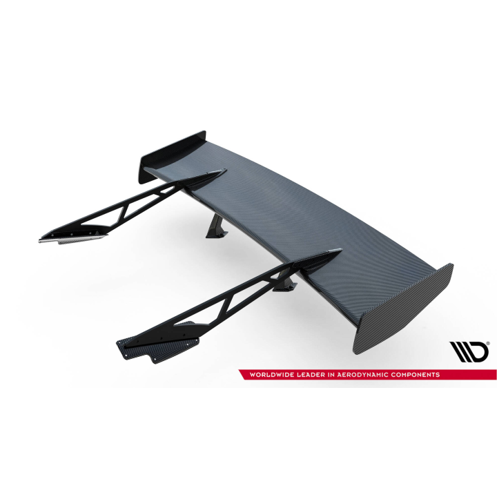 Karbonowy Spoiler Z Górnymi Mocowaniami + LED Chevrolet Corvette Stingray / Grand Sport C7