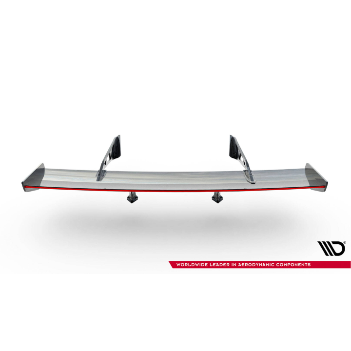 Karbonowy Spoiler Z Górnymi Mocowaniami + LED Chevrolet Corvette Stingray / Grand Sport C7