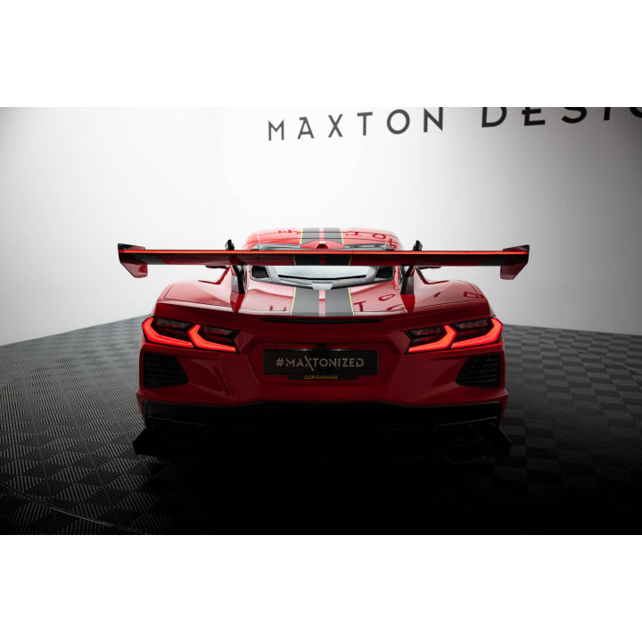 Karbonowy Spoiler + LED Chevrolet Corvette C8