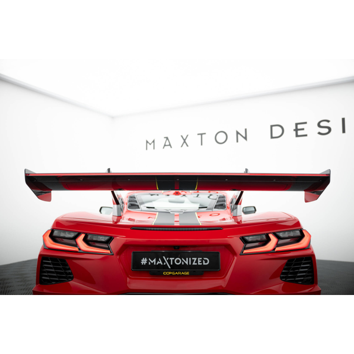 Karbonowy Spoiler + LED Chevrolet Corvette C8