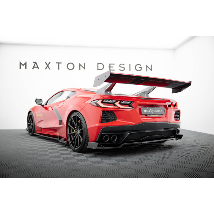 Karbonowy Spoiler + LED Chevrolet Corvette C8