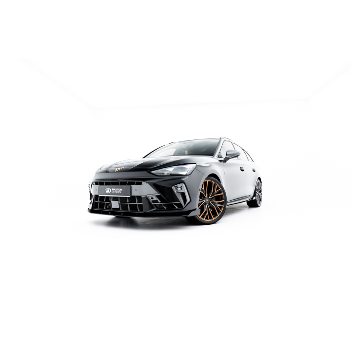 Splitter Przedni Street Pro + Flaps Cupra Leon Hatchback Mk1 Facelift