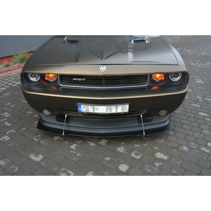 SPLITTER PRZEDNI HYBRYDOWY V.1 DODGE CHALLENGER MK3. PHASE-I SRT8 COUPE