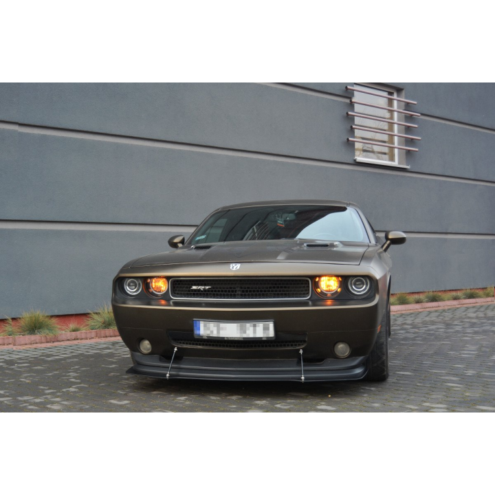 SPLITTER PRZEDNI HYBRYDOWY V.1 DODGE CHALLENGER MK3. PHASE-I SRT8 COUPE