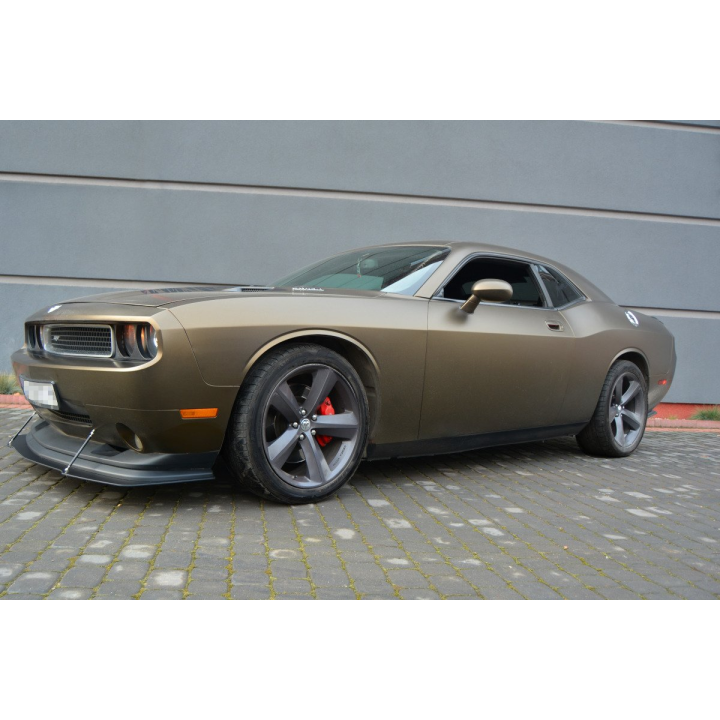 SPLITTER PRZEDNI HYBRYDOWY V.1 DODGE CHALLENGER MK3. PHASE-I SRT8 COUPE