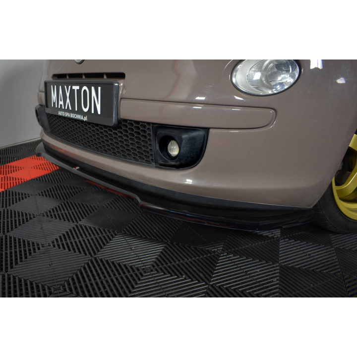 SPLITTER PRZEDNI V.2 FIAT 500 HATCHBACK PRZEDLIFT