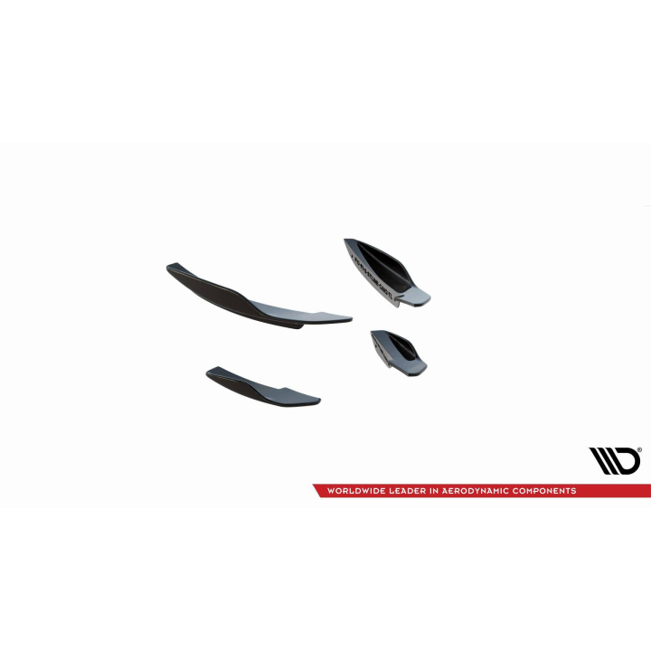 Canards(owiewki przedniego zderzaka) V.2 Ford Fiesta Mk8 ST / ST-Line