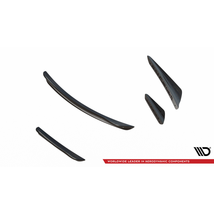Canards(owiewki przedniego zderzaka) V.3 Ford Fiesta Mk8 ST / ST-Line