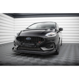 Splitter Przedni Street Pro + Flaps Ford Fiesta ST Mk8 Facelift