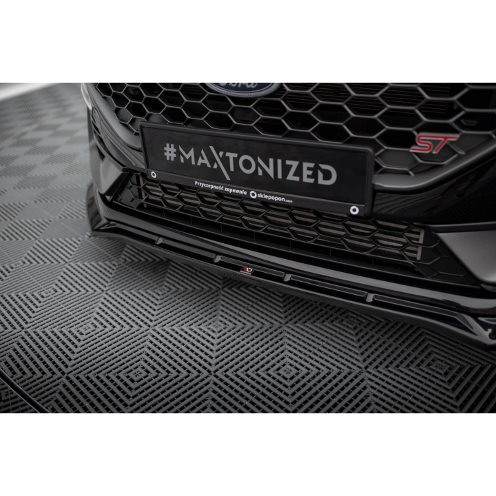 Splitter Przedni V.4 + Flaps Ford Fiesta ST / ST-line Mk8 Facelift