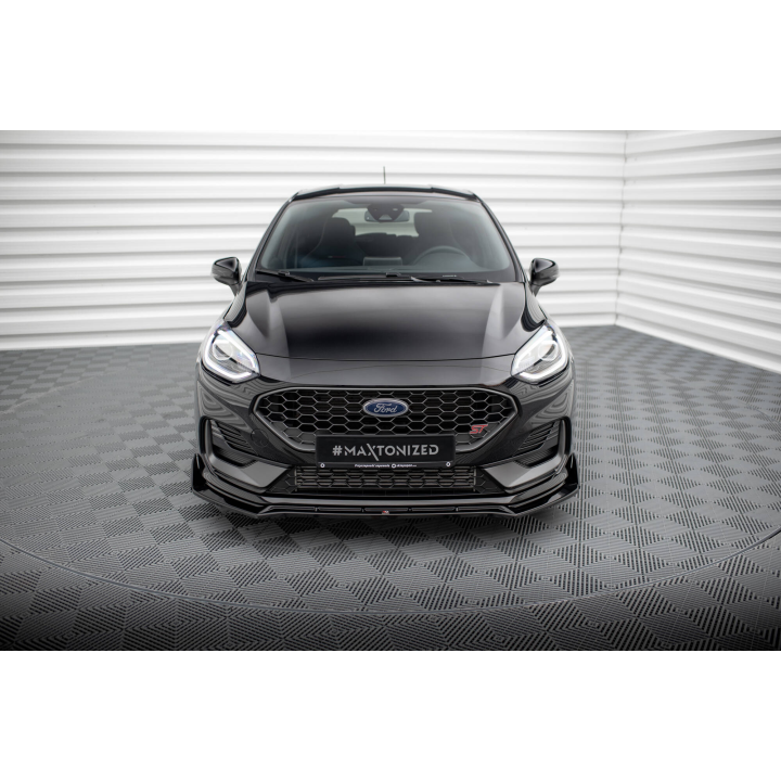 Splitter Przedni V.4 + Flaps Ford Fiesta ST / ST-line Mk8 Facelift