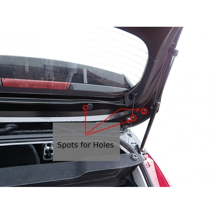 Spoiler Dachowy (RS Look) Ford Fiesta Mk7 / Mk7 FL