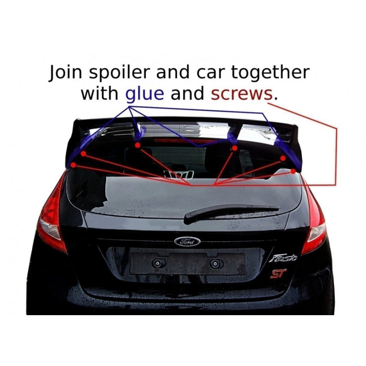 Spoiler Dachowy (RS Look) Ford Fiesta Mk7 / Mk7 FL
