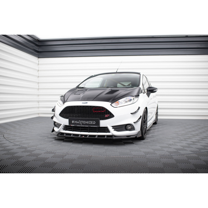 Splitter Przedni V.6 + Flaps Ford Fiesta ST Mk7 Facelift