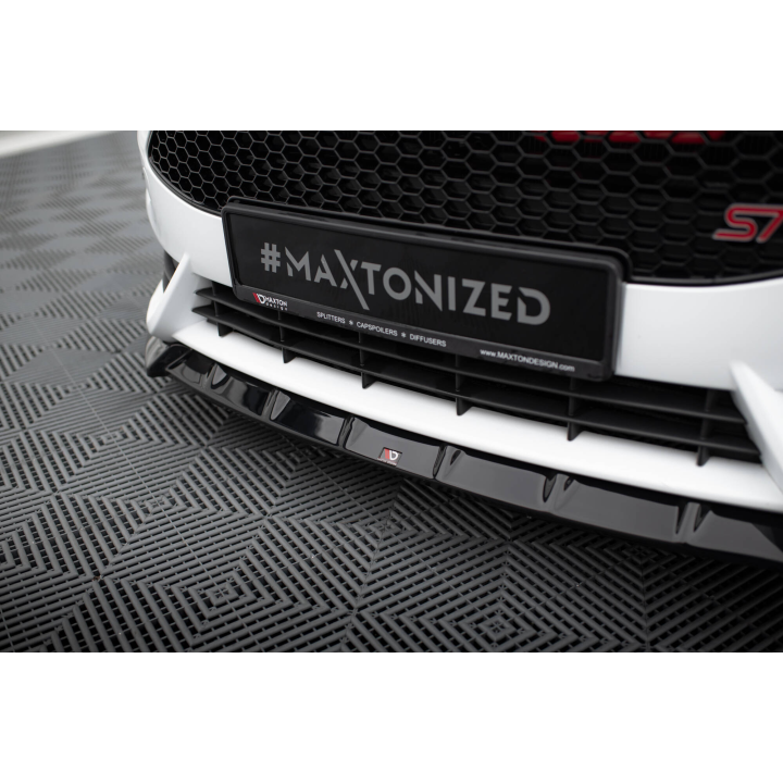 Splitter Przedni V.6 + Flaps Ford Fiesta ST Mk7 Facelift