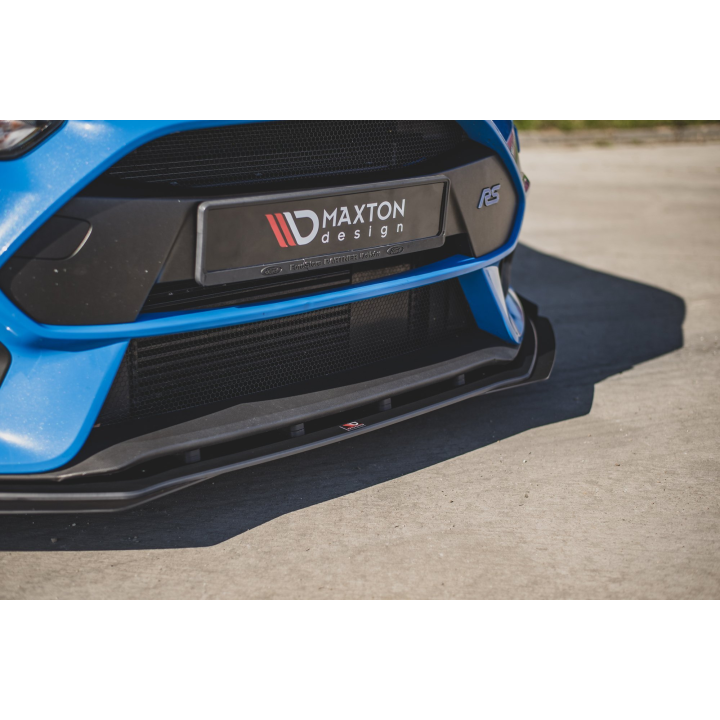 Splitter Przedni Street Pro + Flaps Ford Focus RS Mk3