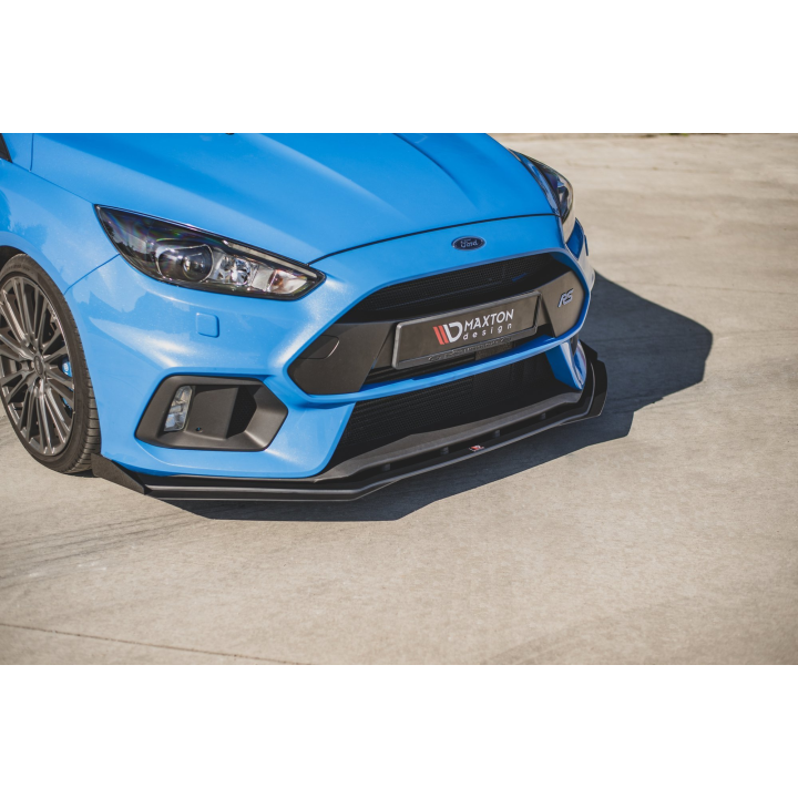 Splitter Przedni Street Pro + Flaps Ford Focus RS Mk3