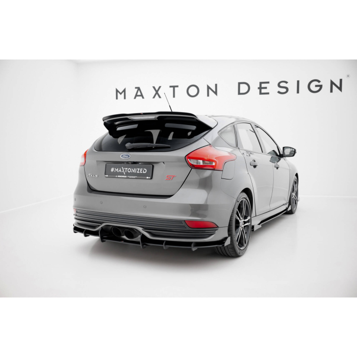 Dyfuzor Tylny Street Pro + Flaps Ford Focus ST Mk3 Facelift