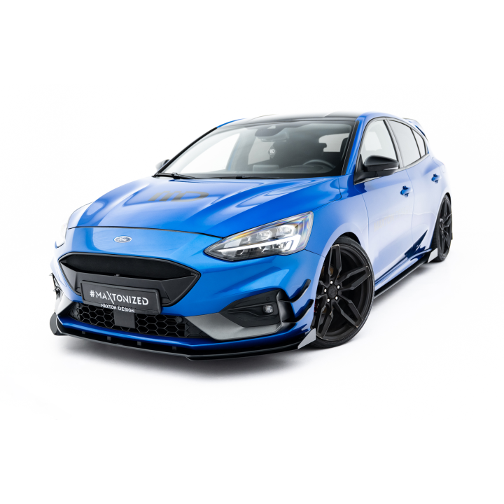 Splitter Przedni Street Pro + Flaps Ford Focus ST / ST-Line Mk4