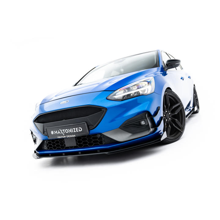 Splitter Przedni Street Pro + Flaps Ford Focus ST / ST-Line Mk4