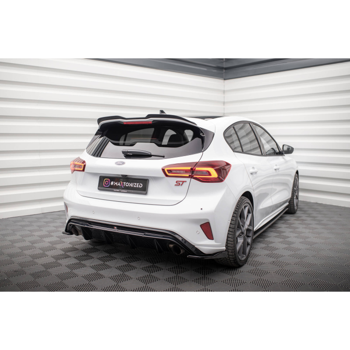 Splittery Tylne Boczne V.3 (Do dokładki V.3) Ford Focus Hatchback ST Mk4