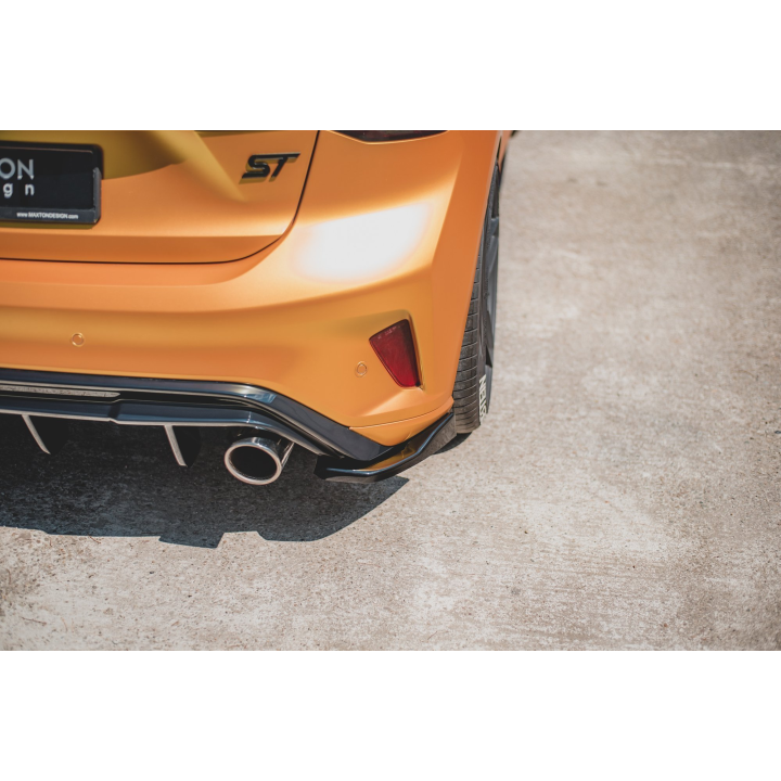 Splittery Tylne Boczne V.3 (Do dokładki V.3) Ford Focus Hatchback ST Mk4
