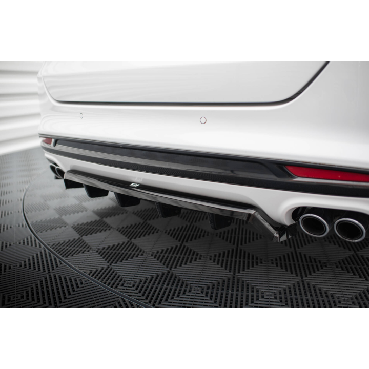 Splitter Tylny (Z Dyfuzorem) Ford Mondeo Sport Mk5 Facelift / Fusion Sport Mk2 Facelift