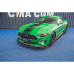 Splitter Przedni V.1 + Flaps Ford Mustang GT Mk6 Facelift