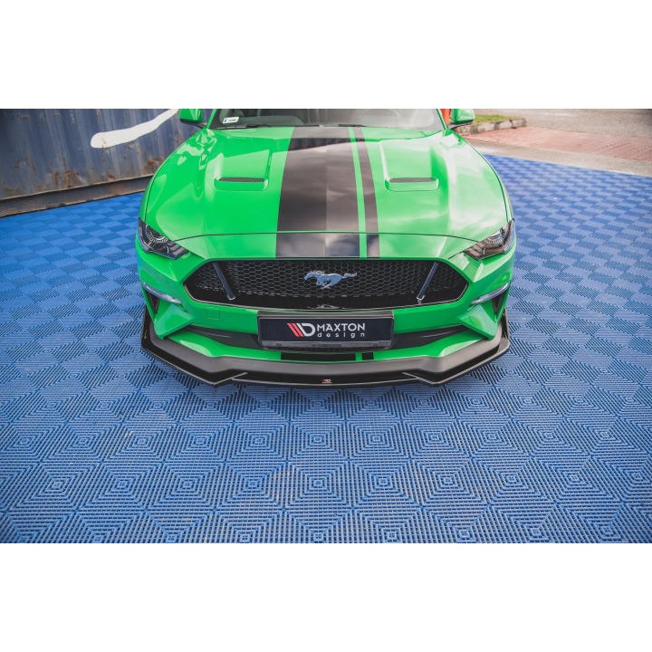 Splitter Przedni V.1 + Flaps Ford Mustang GT Mk6 Facelift
